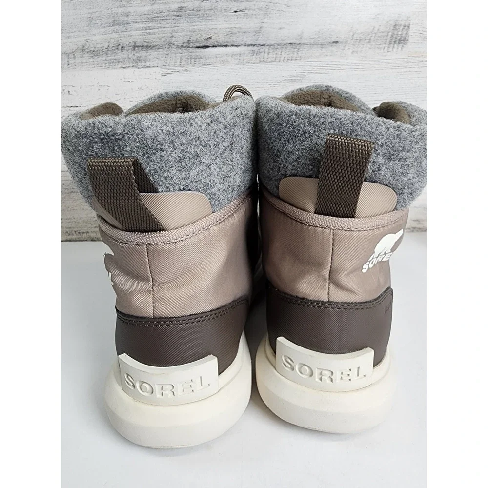 Sorel Kinetic Impact NXT Boot Women Size 9 Brown Waterproof Winter Ankle